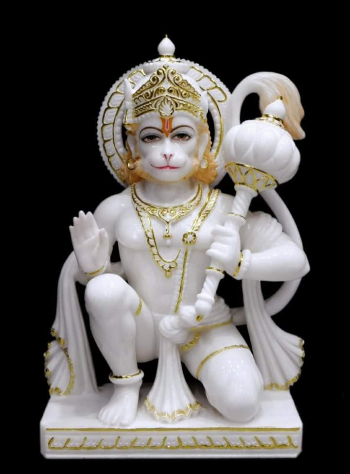 Marble Hanuman Statue